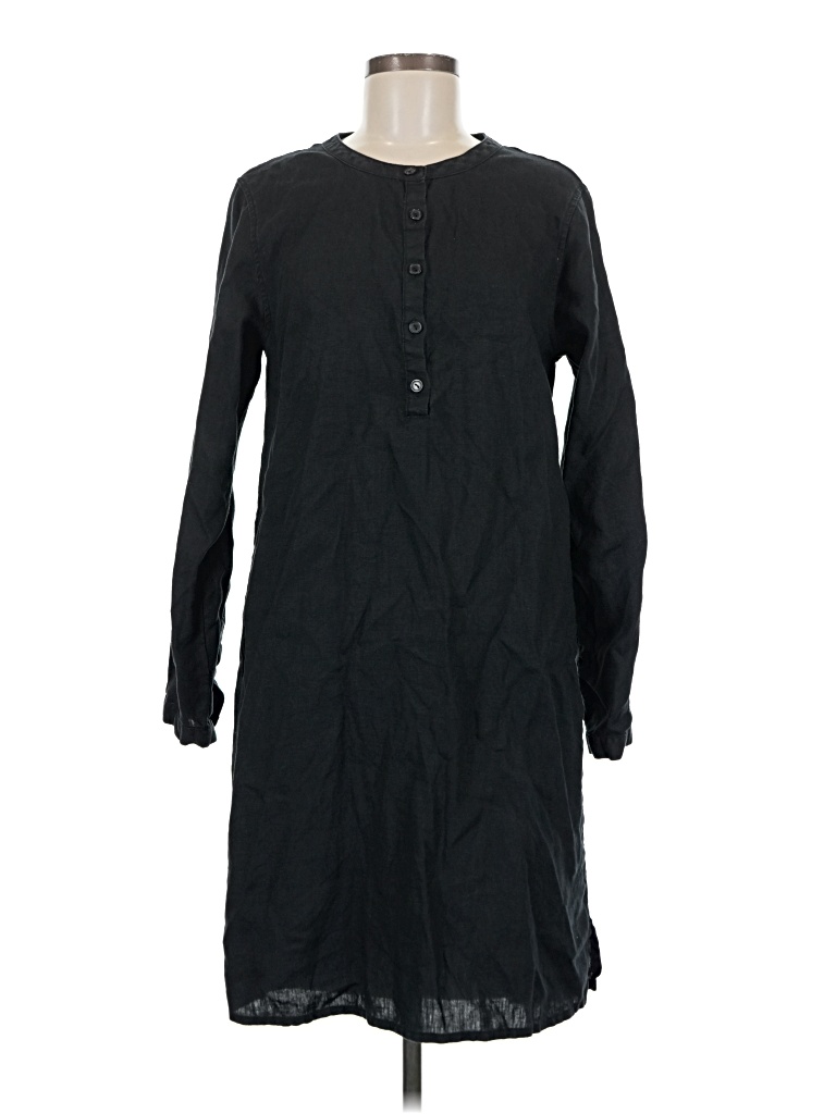 Pre-owned Garnet Hill Casual Dress In Black