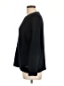 T Tahari Solid Black Pullover Sweater Size M (estimated) - photo 5