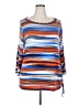 Ruby Rd. Blue 3/4 Sleeve Blouse Size 2X - photo 1