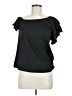 Shein Black Short Sleeve Top Size 8 - 10 - photo 1