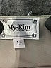 My-kim Collection 100% Polyester Gray Green Cocktail Dress Size L - photo 9