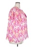 Lane Bryant 100% Polyester Pink Short Sleeve Blouse Size 18 - 20 Plus - photo 4