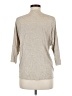 Left Coast by Dolan Solid Tan Gray 3/4 Sleeve Blouse Size M - photo 2