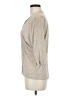 Left Coast by Dolan Solid Tan Gray 3/4 Sleeve Blouse Size M - photo 5
