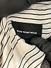 Who What Wear 100% Polyester Stripes Ivory Long Sleeve Blouse Size L - photo 7