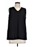 Chigant Black Sleeveless T-Shirt Size L - photo 1