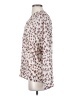 Bishop + Young Animal Print Ivory Long Sleeve Blouse Size S - photo 5