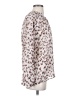 Bishop + Young Animal Print Ivory Long Sleeve Blouse Size S - photo 4