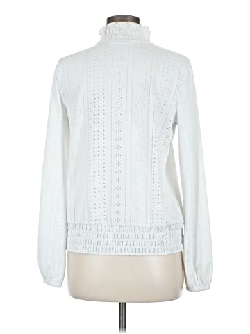 Calligraphie Long Sleeve Blouse (view 2)
