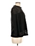 Point Sur Black Long Sleeve Blouse Size 6 - photo 4