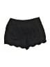 Lush 100% Polyester Black Shorts Size M - photo 1