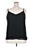 Torrid 100% Polyester Black Sleeveless Blouse Size 2X Plus (2) - photo 2