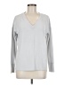Ann Taylor LOFT Silver Pullover Sweater Size M - photo 1