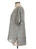 DR2 100% Polyester Silver Short Sleeve Blouse Size L - photo 5