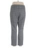 Elle Plaid Gray Dress Pants Size XL - photo 2
