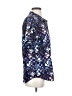 Spencer's 100% Cotton Stars Blue Short Sleeve Button-Down Shirt Size S (estimated) - photo 4
