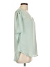Valette 100% Polyester Green Short Sleeve Blouse Size L - photo 4