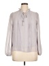 Assorted Brands Gray Long Sleeve Blouse Size XL - photo 1