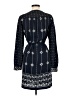 Ann Taylor LOFT 100% Polyester Blue Casual Dress Size M - photo 2