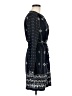 Ann Taylor LOFT 100% Polyester Blue Casual Dress Size M - photo 4