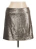 Halston Heritage Metallic Silver Formal Skirt Size 10 - photo 1