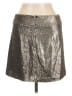 Halston Heritage Metallic Silver Formal Skirt Size 10 - photo 2