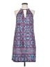 Beige by ECI 100% Polyester Paisley Blue Casual Dress Size S - photo 1