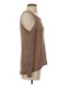 Fashion Nova Tweed Brown Sweater Vest Size S - photo 4