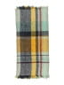 Unbranded 100% Acrylic Plaid Teal Green Scarf One size - photo 2