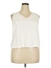 Assorted Brands 100% Rayon Ivory Sleeveless T-Shirt Size XXL - photo 1