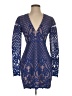 StyleStalker Blue Cocktail Dress Size S (estimated) - photo 1