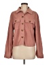 Zeagoo 100% Polyester Brown Pink Long Sleeve Blouse Size M - photo 1