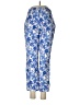 Boston Proper Print Blue Casual Pants Size 6 - photo 2