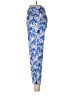 Boston Proper Print Blue Casual Pants Size 6 - photo 5