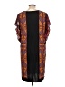 One World Paisley Brown Orange Casual Dress Size L - photo 2