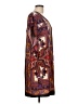 One World Paisley Brown Orange Casual Dress Size L - photo 4