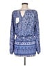 Bohème 100% Rayon Blue Long Sleeve Blouse One size - photo 2