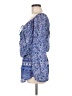 Bohème 100% Rayon Blue Long Sleeve Blouse One size - photo 5