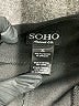 SOHO Apparel Ltd Solid Black Active Pants Size XL - photo 4