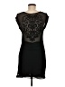 Silence and Noise 100% Polyester Solid Black Cocktail Dress Size 8 - photo 2