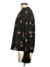 Vince Camuto 100% Polyester Floral Black Long Sleeve Blouse Size XS - photo 5