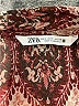 Zara 100% Polyester Paisley Brown Long Sleeve Blouse Size S - photo 7