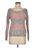 Pink Rose Gray Pullover Sweater Size M - photo 1