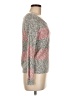 Pink Rose Gray Pullover Sweater Size M - photo 4