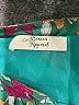 Beacon 100% Polyester Tropical Teal Short Sleeve Blouse Size XXL - photo 7