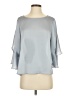 Vince Camuto 100% Polyester Gray 3/4 Sleeve Blouse Size S - photo 1
