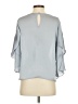 Vince Camuto 100% Polyester Gray 3/4 Sleeve Blouse Size S - photo 2