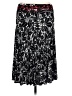 Max Studio Print Black Casual Skirt Size L - photo 1