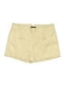 Express Design Studio Solid Yellow Khaki Shorts Size 8 - photo 1