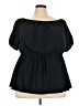 Lane Bryant Black Short Sleeve Blouse Size 22 - 24 Plus - photo 1